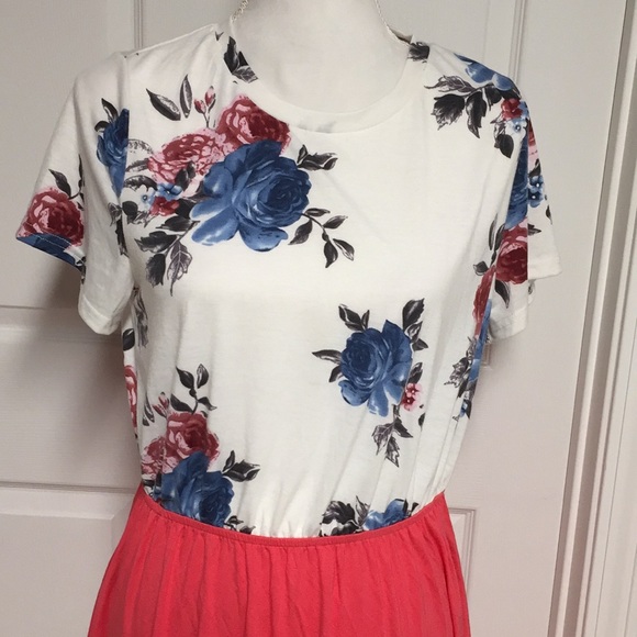 LAINAB Dress Size Large with elastic waist - Picture 5 of 7